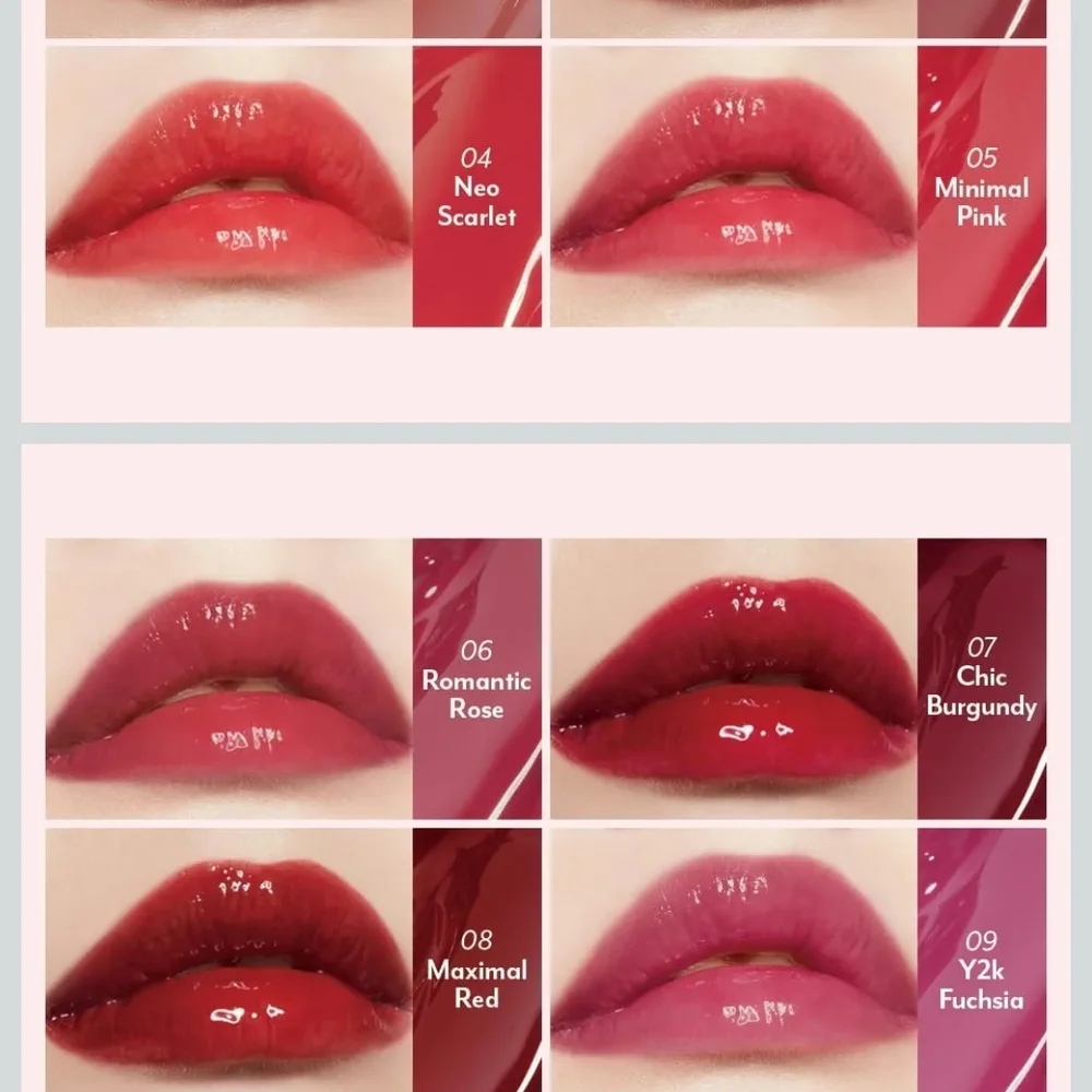 I'M MEME Gloss Tint‎ - Lip Silhouette 08 Maximal Red